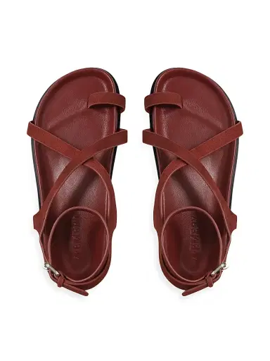 A Emery Women's Jalen Slim Suede Sandals | Thumbnail 3