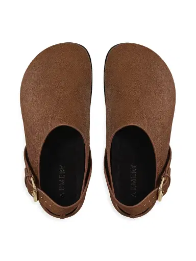A Emery Women's Louis Calf Hair Clogs | Thumbnail 3 A Emery Women's Louis Calf Hair Clogs | Thumbnail 3