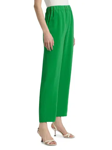 Misook Women's Nora Crepe Straight-Leg Pants | Thumbnail 4 Misook Women's Nora Crepe Straight-Leg Pants | Thumbnail 4