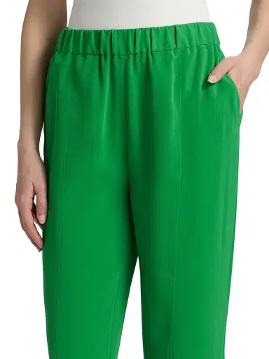 Misook Women's Nora Crepe Straight-Leg Pants - Clover Field - Size XXL | Thumbnail 6 Misook Women's Nora Crepe Straight-Leg Pants - Clover Field - Size XXL | Thumbnail 6