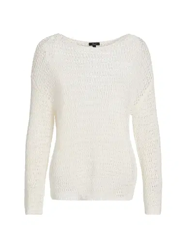 RAILS Women's Evangeline Oversized Open Stitch Sweater - Ivory - Size XL | Thumbnail 1