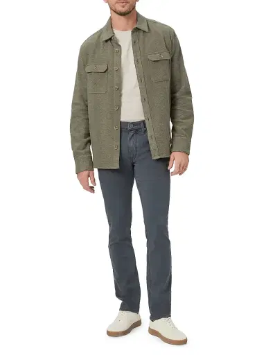 PAIGE Men's Lennox Slim-Fit Jeans - Vintage Onyx Blue - Size 40 | Thumbnail 2