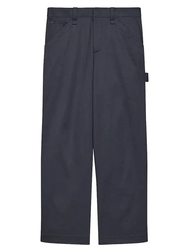 Men's Cotton Twill Relaxed-Fit Chino Pants - Slate Blue