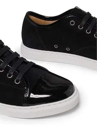 Lanvin Women's Dbb1 Leather Sneakers | Thumbnail 5 Lanvin Women's Dbb1 Leather Sneakers | Thumbnail 5