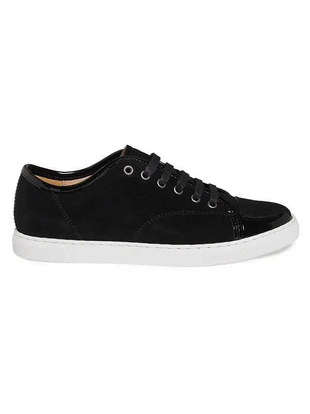Lanvin Women's Dbb1 Leather Sneakers - Black