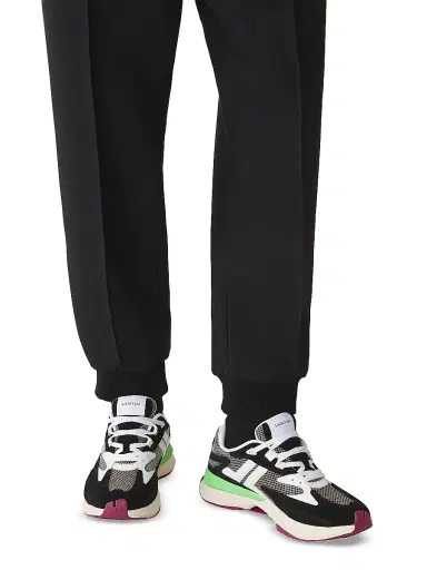 Lanvin JLA Mesh Sneakers - Black Green | Thumbnail 7