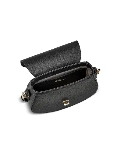 GiGi New York Women's Sophia Textured Leather Saddle Bag | Thumbnail 3