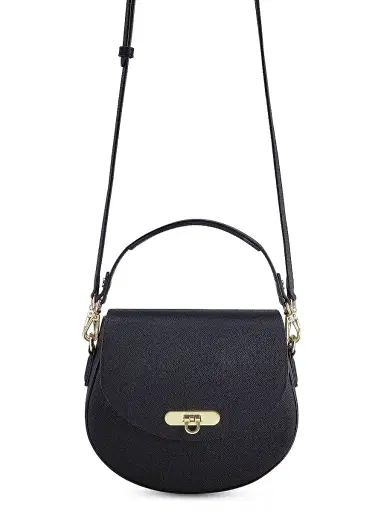 GiGi New York Women's Sophia Textured Leather Saddle Bag | Thumbnail 5