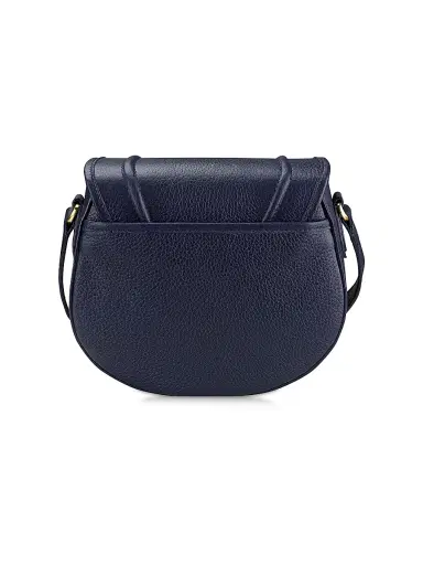 GiGi New York Women's Jenni Pebble Leather Saddle Bag | Thumbnail 4