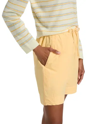 Leset Women's Kyoto Cotton Carpenter Shorts - Zest | Thumbnail 4 Leset Women's Kyoto Cotton Carpenter Shorts - Zest | Thumbnail 4