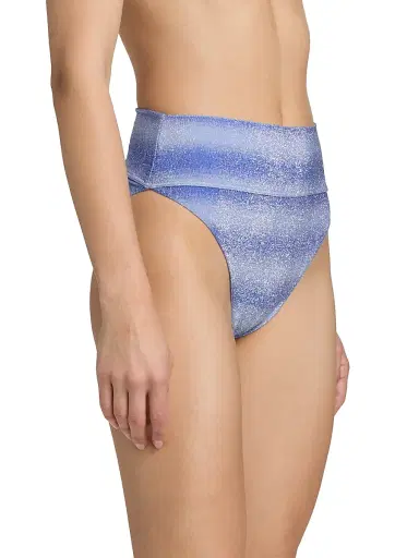 BEACH RIOT Women's Highway Glitter Ombré High-Rise Bikini Bottom - Sapphire Sea | Thumbnail 4 BEACH RIOT Women's Highway Glitter Ombré High-Rise Bikini Bottom - Sapphire Sea | Thumbnail 4