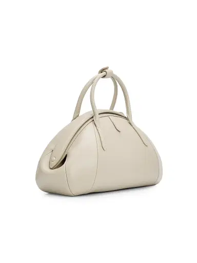 Alaïa Women's Leather Top Handle Bag - Beige Grise | Thumbnail 3 Alaïa Women's Leather Top Handle Bag - Beige Grise | Thumbnail 3