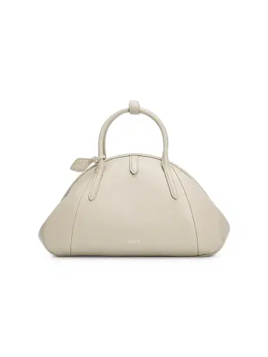 Alaïa Women's Leather Top Handle Bag - Beige Grise | Thumbnail 1 Alaïa Women's Leather Top Handle Bag - Beige Grise | Thumbnail 1