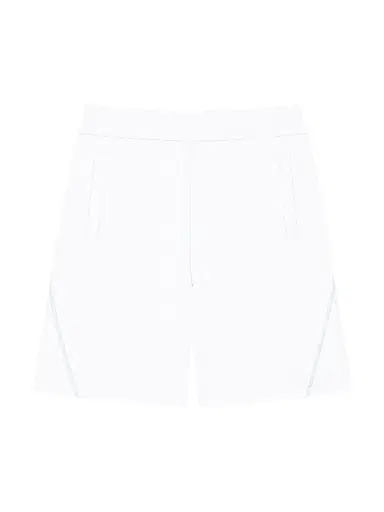 Givenchy Men's Couture Seam Bermuda Shorts in Fleece - White - Size XXL | Thumbnail 1