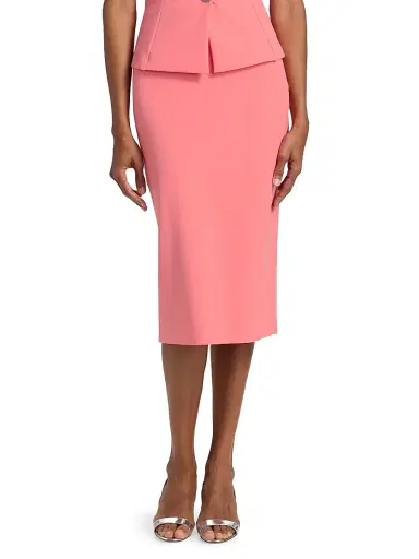 Chiara Boni La Petite Robe Women's Lumi Jersey Pencil Skirt | Thumbnail 3 Chiara Boni La Petite Robe Women's Lumi Jersey Pencil Skirt | Thumbnail 3