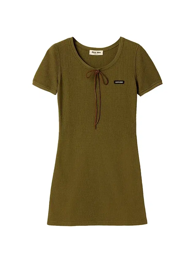 Miu Miu Women's Cotton Dress - Green