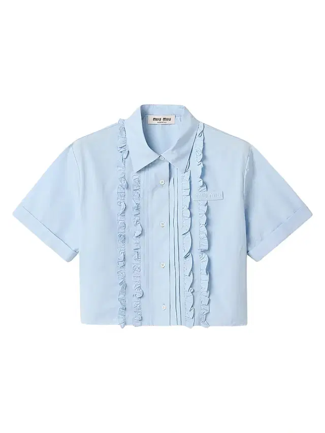 Women's Poplin Shirt - Blue