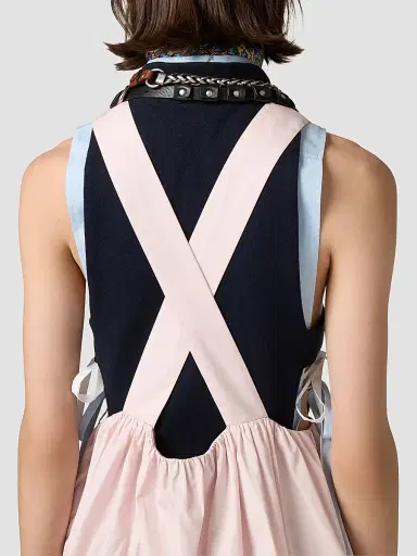 Miu Miu Women's Poplin Mini-Dress - Pink - Size 8 | Thumbnail 5