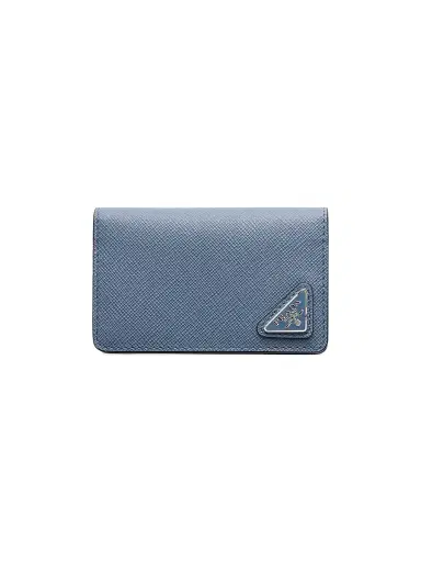 Prada Men's Saffiano Leather Card Holder | Thumbnail 1 Prada Men's Saffiano Leather Card Holder | Thumbnail 1