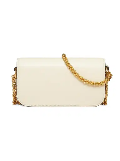 Valentino Garavani Women's Locò Shoulder Bag in Calfskin - Light | Thumbnail 3