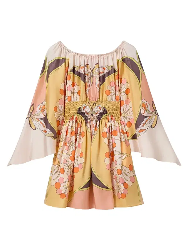 La DoubleJ Women's Sienna Mini Dress - Florette Pale Pink