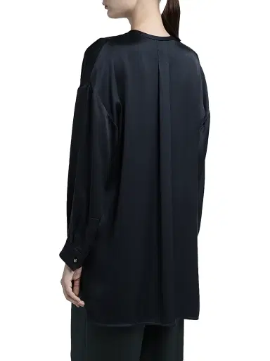Giorgio Armani Women's Silk Tieneck Blouse | Thumbnail 4