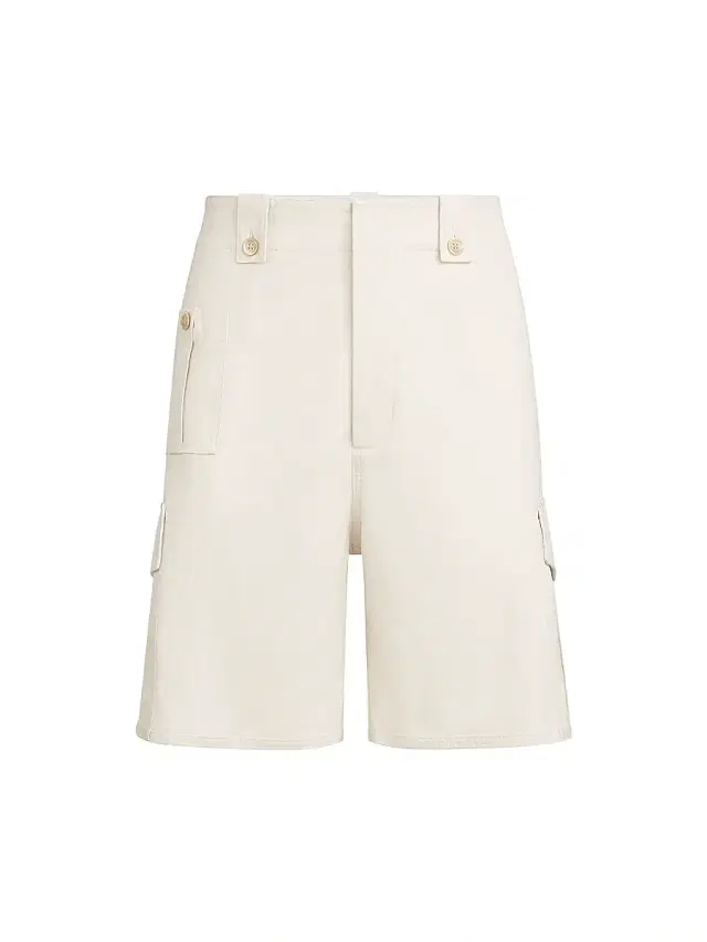 Brunello Cucinelli Men's Cotton and Linen Canvas Bermuda Shorts - White