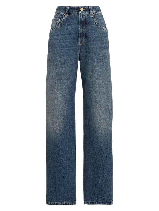 Women's Authentic Denim Contemporary Loose Jeans - Denim
