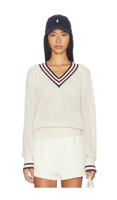 Varley Maurice V Neck Sweater | Thumbnail 1 Varley Maurice V Neck Sweater | Thumbnail 1