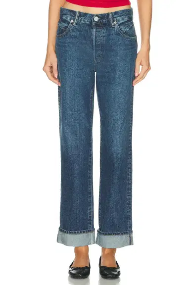 Moussy Vintage Lara Western Straight Leg Jeans | Thumbnail 3 Moussy Vintage Lara Western Straight Leg Jeans | Thumbnail 3