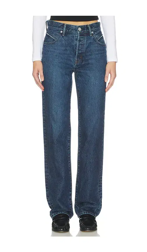 Moussy Vintage Lara Western Straight Leg Jeans