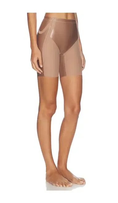 Spanx Spanxshape Satin-x Booty-lifting Mid-thigh Short | Thumbnail 2 Spanx Spanxshape Satin-x Booty-lifting Mid-thigh Short | Thumbnail 2