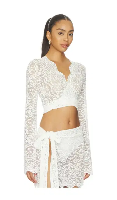 Away That Day X Gigi & Olive Palm Island Lace Top | Thumbnail 2 Away That Day X Gigi & Olive Palm Island Lace Top | Thumbnail 2