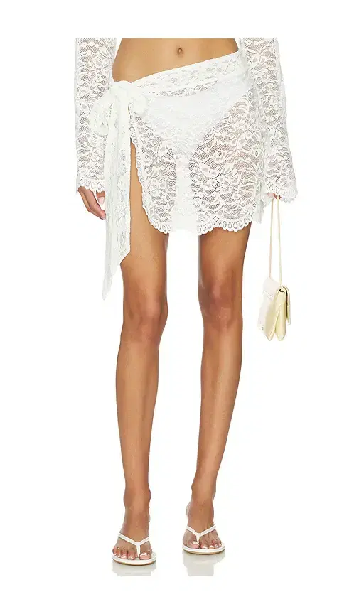 Away That Day X Gigi & Olive Flores Lace Skirt