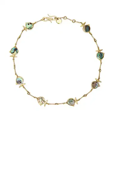 ALÉMAIS Calypso Paua Fish Necklace | Thumbnail 1