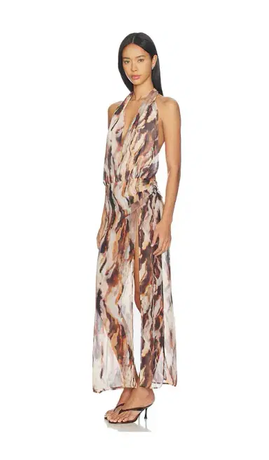 superdown Tovianna Halter Maxi Dress | Thumbnail 2