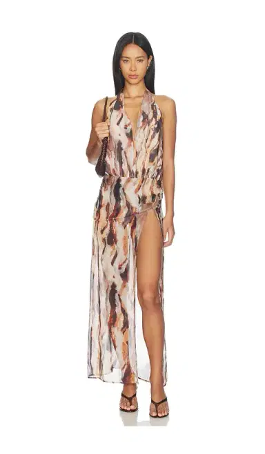 superdown Tovianna Halter Maxi Dress | Thumbnail 1