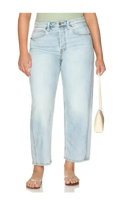 GOOD AMERICAN High Barrel Ankle Jeans | Thumbnail 2 GOOD AMERICAN High Barrel Ankle Jeans | Thumbnail 2