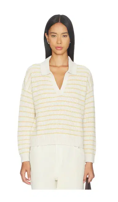 Eberjey Fine Gauge Polo Top | Thumbnail 1 Eberjey Fine Gauge Polo Top | Thumbnail 1