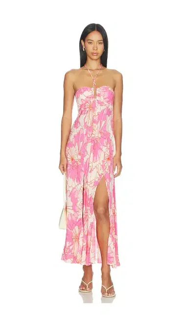 Poupette St Barth Carla Long Dress | Thumbnail 1 Poupette St Barth Carla Long Dress | Thumbnail 1