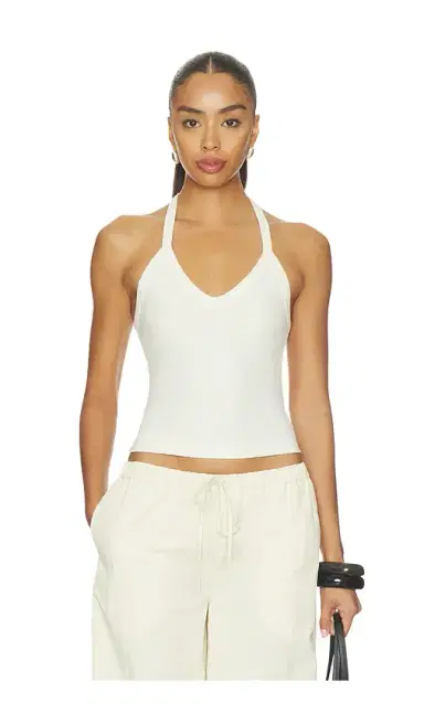 ÉTERNE V-neck Racerback Tank | Thumbnail 1