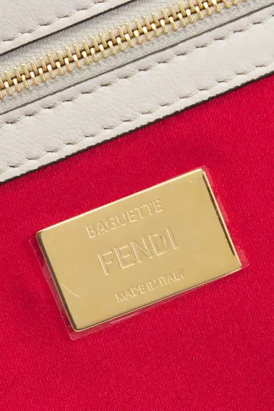 Fendi Mink Fur Nappa Faces Baguette Shoulder Bag | Thumbnail 7