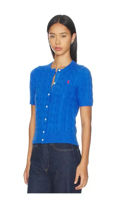 Polo Ralph Lauren Cotton Short Sleeve Cardigan Sweater | Thumbnail 2