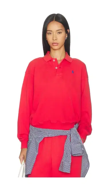 Polo Ralph Lauren Island Fleece Polo Sweatshirt | Thumbnail 1