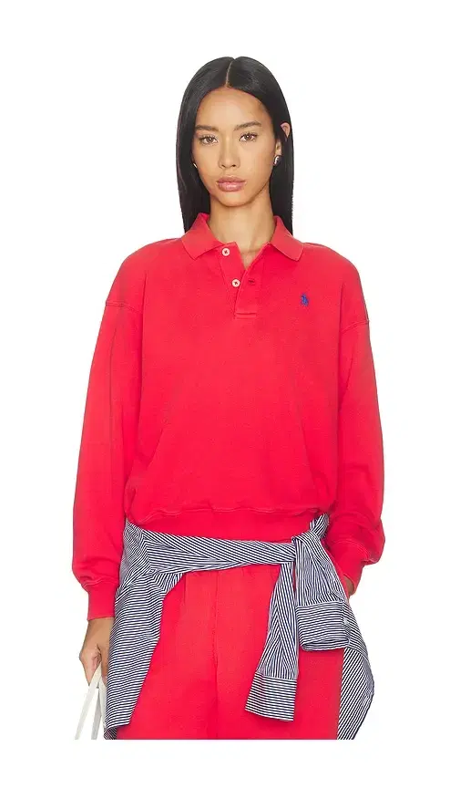 Polo Ralph Lauren Island Fleece Polo Sweatshirt