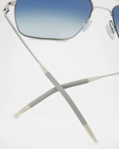 Oliver Peoples Men's Clifton Metal Navigator Sunglasses | Thumbnail 4 Oliver Peoples Men's Clifton Metal Navigator Sunglasses | Thumbnail 4