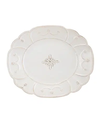 Juliska Jardins du Monde Dessert/Salad Plate - Whitewash | Thumbnail 2