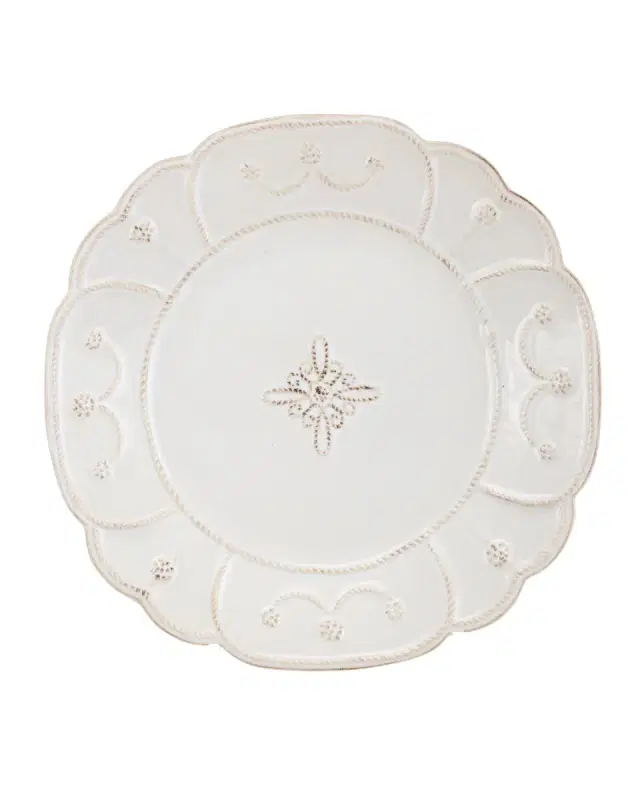 Juliska Jardins du Monde Dessert/Salad Plate - Whitewash