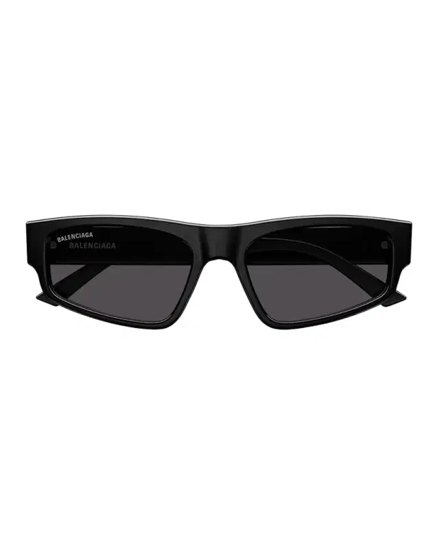 Logo Acetate Rectangle Sunglasses