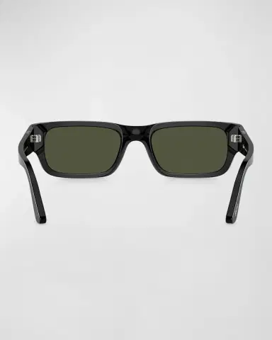 Persol Men's Acetate Rectangle Sunglasses | Thumbnail 4 Persol Men's Acetate Rectangle Sunglasses | Thumbnail 4